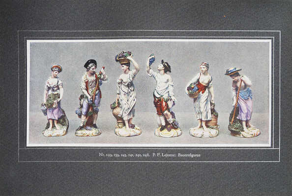 [Балет Л. Людвигсбергерский фарфор (фигурная скульптура)]. Stuttgart und Leipzig: Deutsche verlags-ansalt, 1911.~